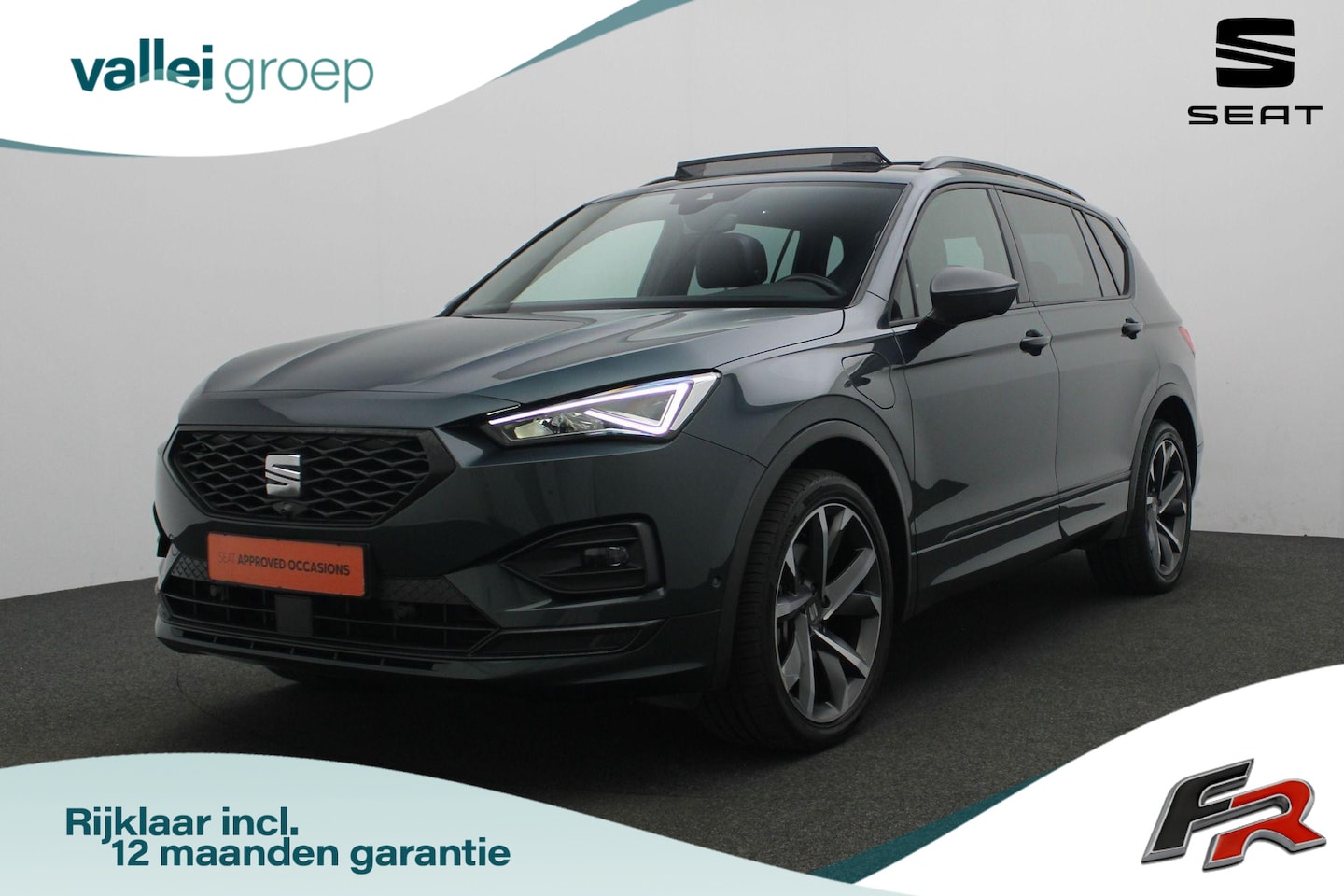 Seat Tarraco - 1.4 TSI 245 pk DSG e-Hybrid PHEV FR | Panoramadak | Trekhaak | Leder | Geheugenstoelen | A - AutoWereld.nl