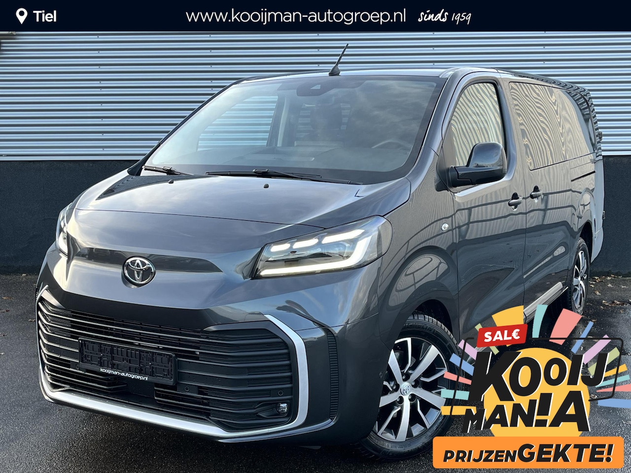 Toyota PROACE Long Worker - 2.0 D-4D Professional DC 145PK Automaat DubbeleCabine 6 persoons DIRECT RIJDEN incl. o.a.: - AutoWereld.nl
