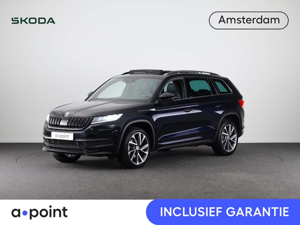 Skoda Kodiaq - 1.5 TSI Sportline Business 150 pk Automaat (DSG) | Navigatie | Panoramadak | Parkeersensor - AutoWereld.nl