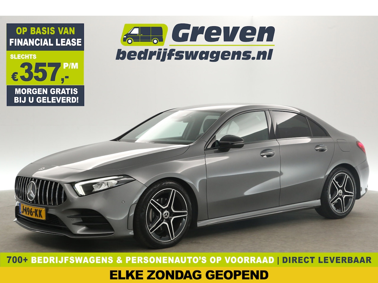 Mercedes-Benz A-klasse - 180 AMG Sfeerverl. LED Clima Camera Cruise Virtual Navi PDC 18"LMV - AutoWereld.nl