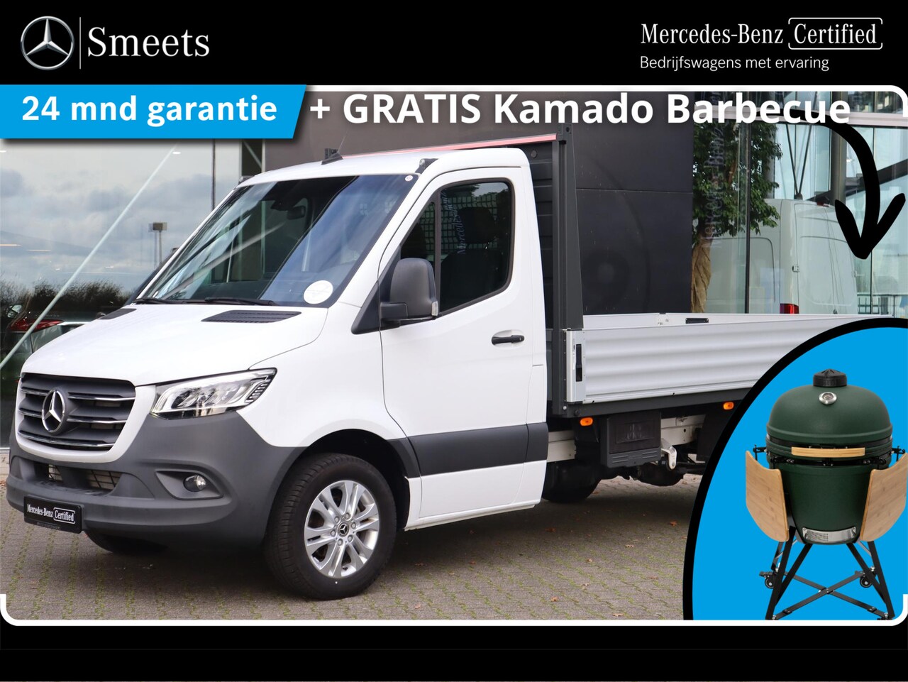 Mercedes-Benz Sprinter - 317 CDI LED AUT. OPEN LAADBAK - AutoWereld.nl