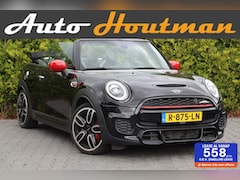 MINI Cabrio - 2.0 John Cooper Works Chili 232 PK Hud|Led|Schaalstoelen|Pdc|CarPlay|ACC|Adaptief Onderste