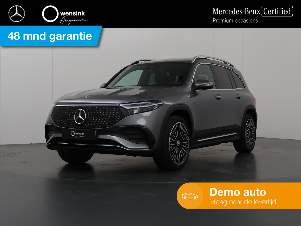 Mercedes-Benz EQB - 250+ AMG Line 71 kWh | Head-up display | Panoramaschuifdak | Stoelverwarming | Keyless go - AutoWereld.nl