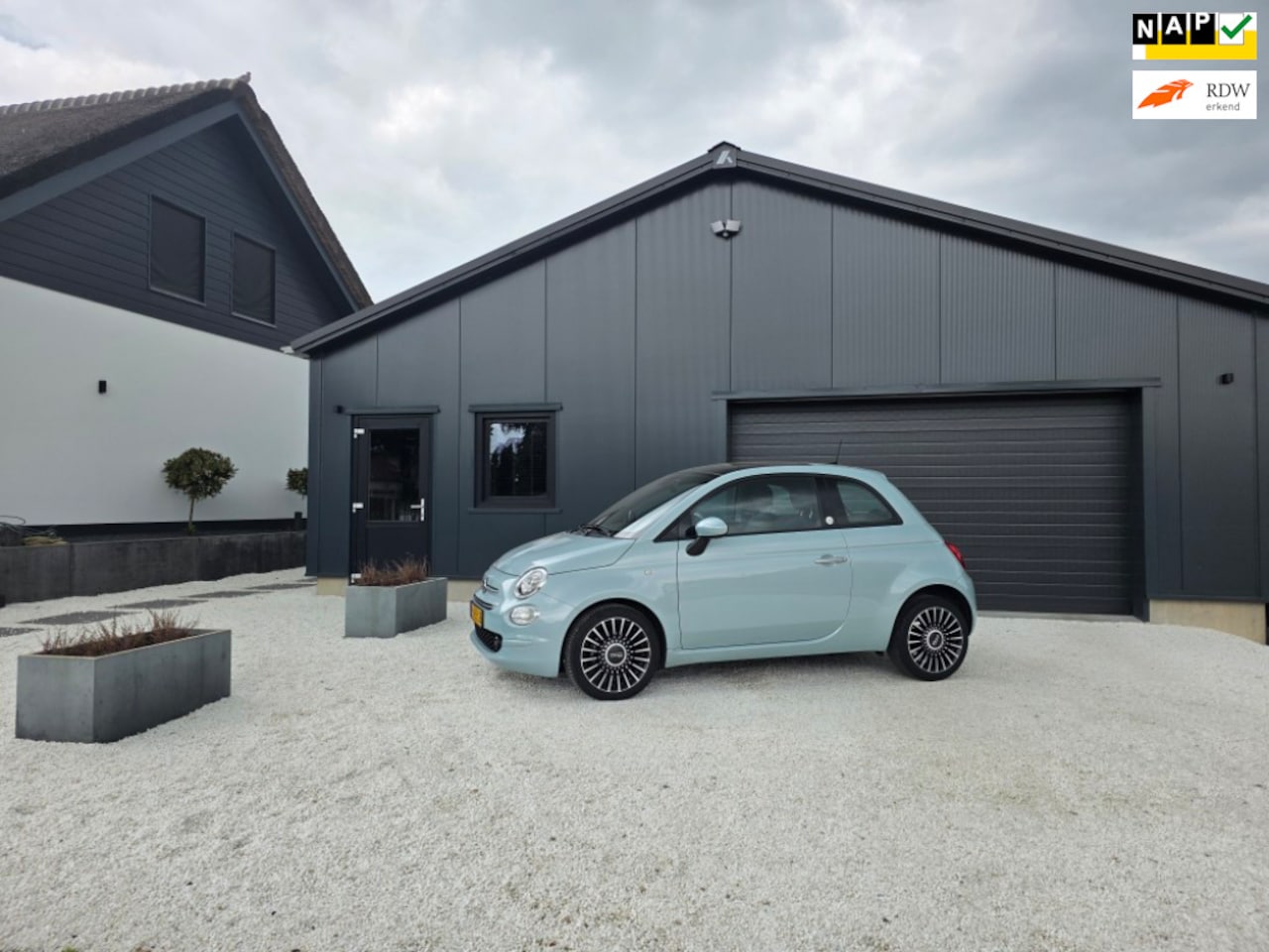 Fiat 500 - 1.0 Hybrid Launch Edition 2020 Originele Nederlandse auto 66dkm! - AutoWereld.nl