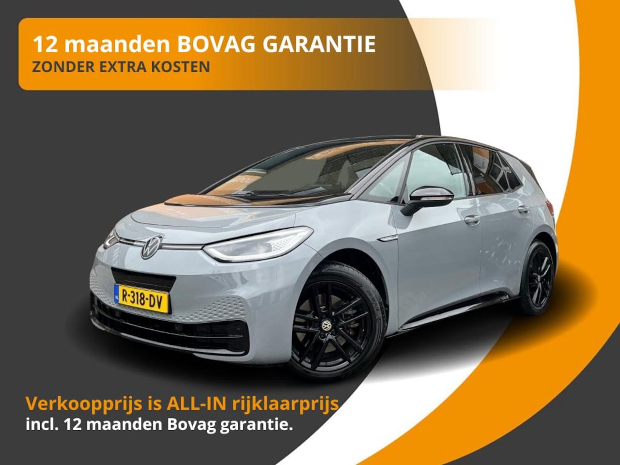 Volkswagen ID.3 - PRO 58 KWh PANODAK/TREKHAAK/MOONSTONEGRIJS/46.000 KM! - AutoWereld.nl