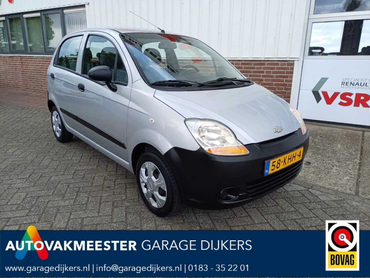Chevrolet Matiz - 0.8 Pure 5 deurs met nieuwe APK geleverd - AutoWereld.nl
