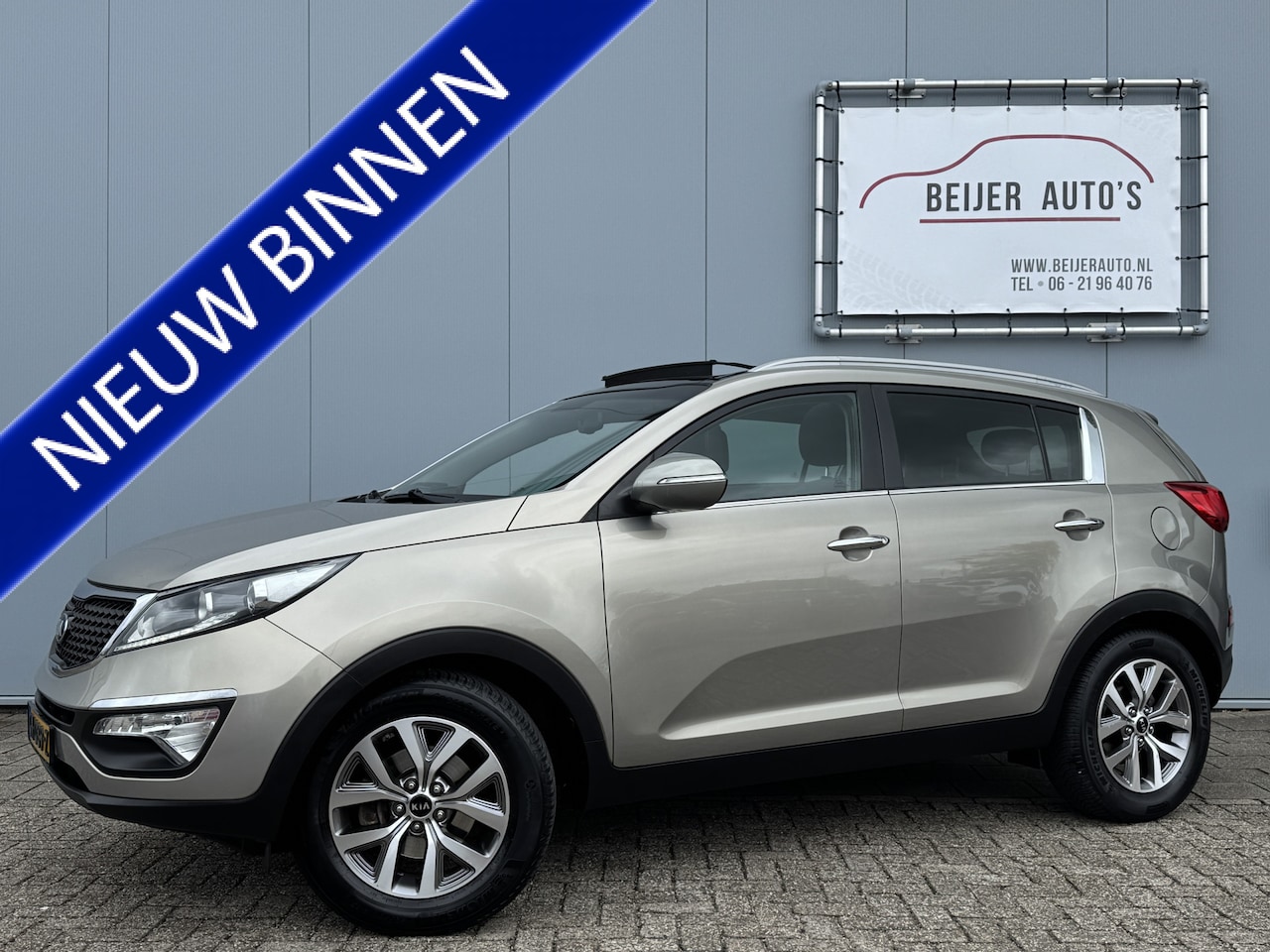Kia Sportage - 1.6 GDI DynamicPlusLine Trekhaak/Panoramadak. - AutoWereld.nl