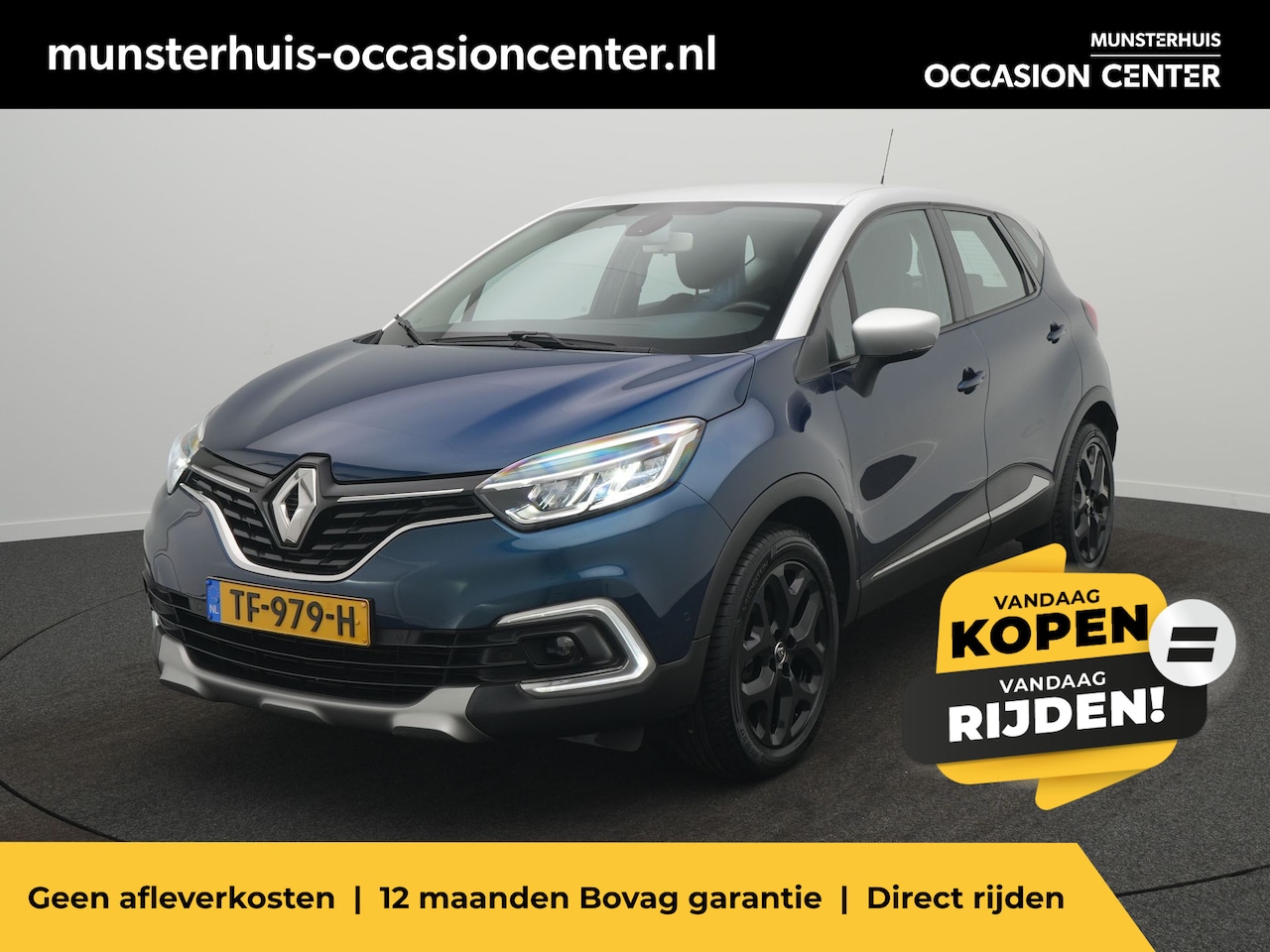 Renault Captur - TCe 90 Intens - RIJKLAARPRIJS - Achteruitrijcamera - AutoWereld.nl