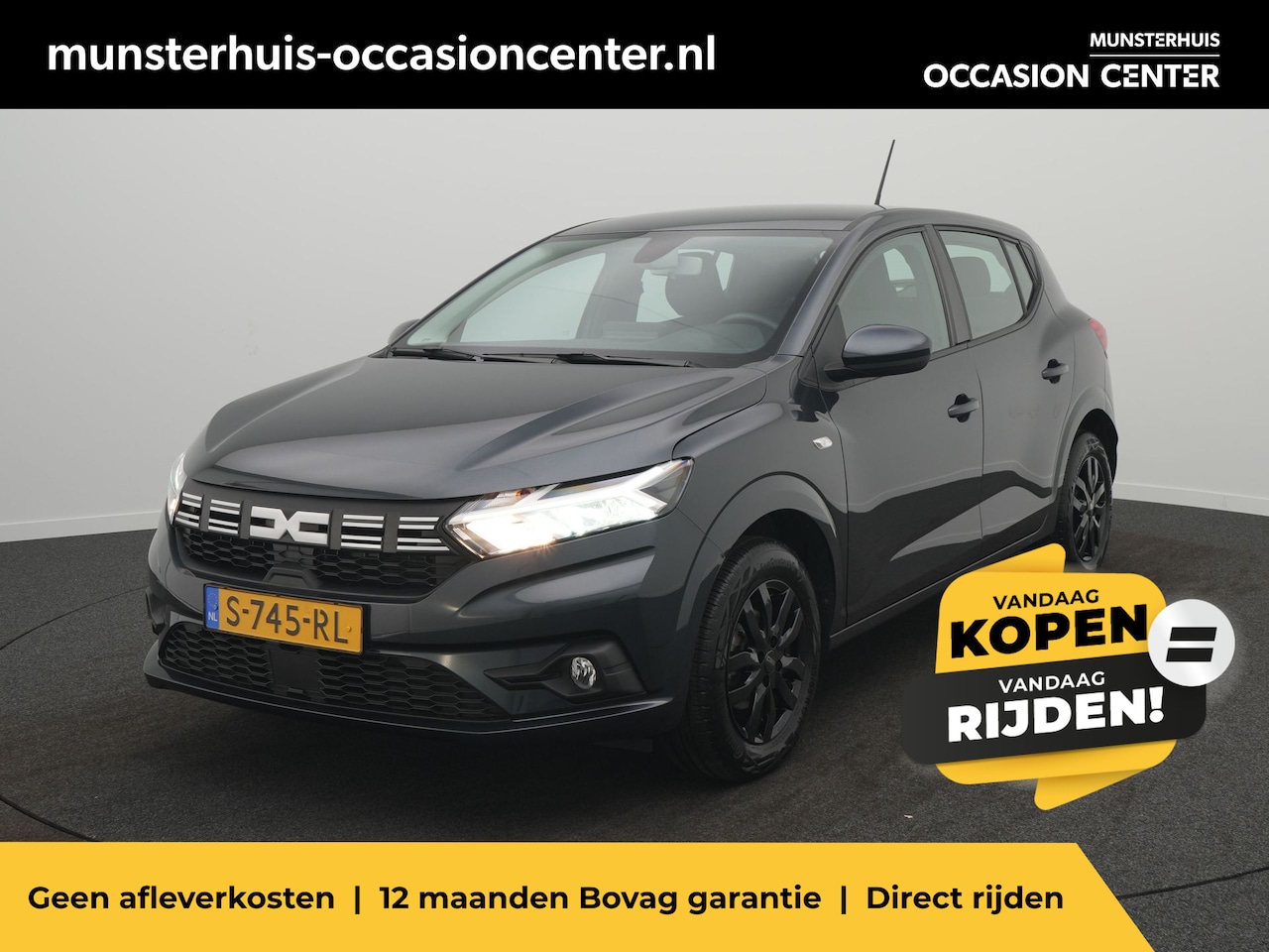 Dacia Sandero - TCe 90 Expression - RIJKLAARPRIJS - Lage kilometerstand! - AutoWereld.nl