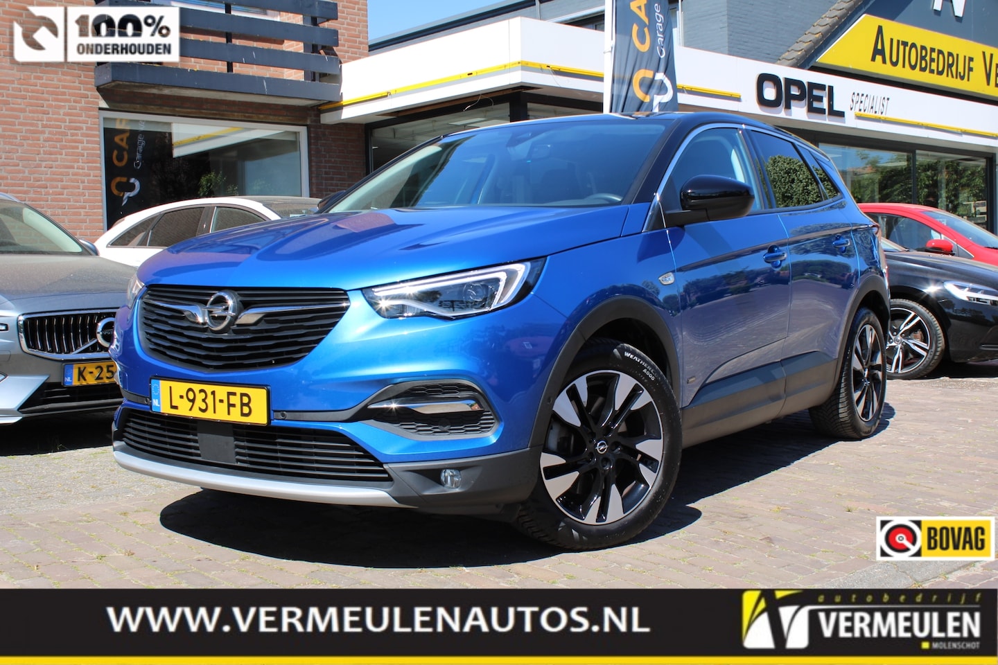 Opel Grandland X - 1.6 Turbo Hybrid 225PK Business Executive Automaat + 18"/ Navi/ Clima/ Leder/ Full-LED/ Ca - AutoWereld.nl