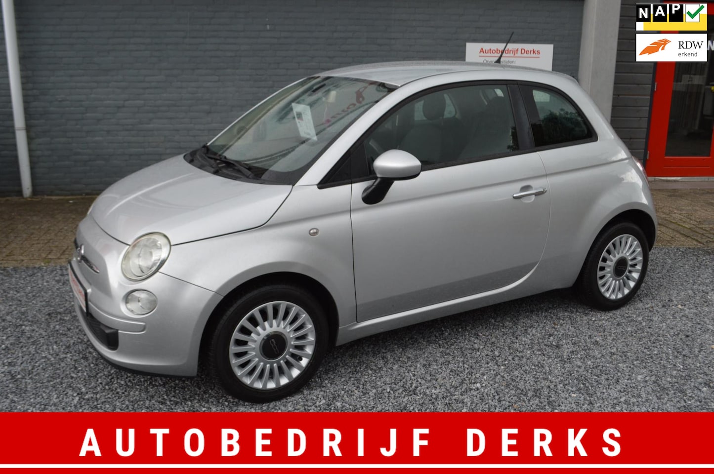 Fiat 500 - 1.2 Pop Airco Stuurbekrachtiging Garantie - AutoWereld.nl