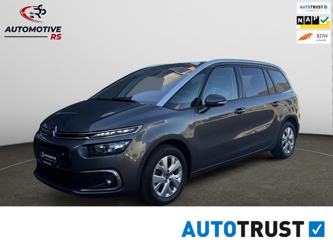 Citroën Grand C4 SpaceTourer - 2020 Automaat | 7-Persoons | Panodak | Navi | Camera | Dealeronderhouden - AutoWereld.nl