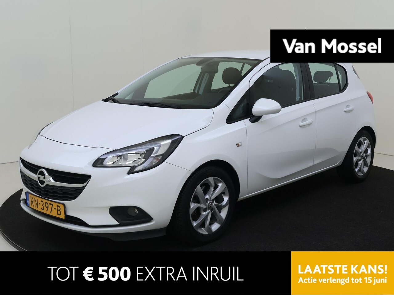 Opel Corsa - 1.0 Turbo 90 PK Online Edition Airco | Navigatie | Cruise Control | Lage KM Stand | Blueto - AutoWereld.nl