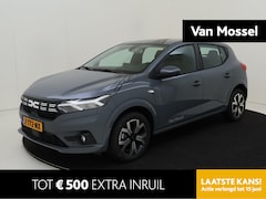 Dacia Sandero - 1.0 TCe 90 PK Journey LPG Navigatie / Airco / Cruise Control / Parkeersensoren Voor en Ach
