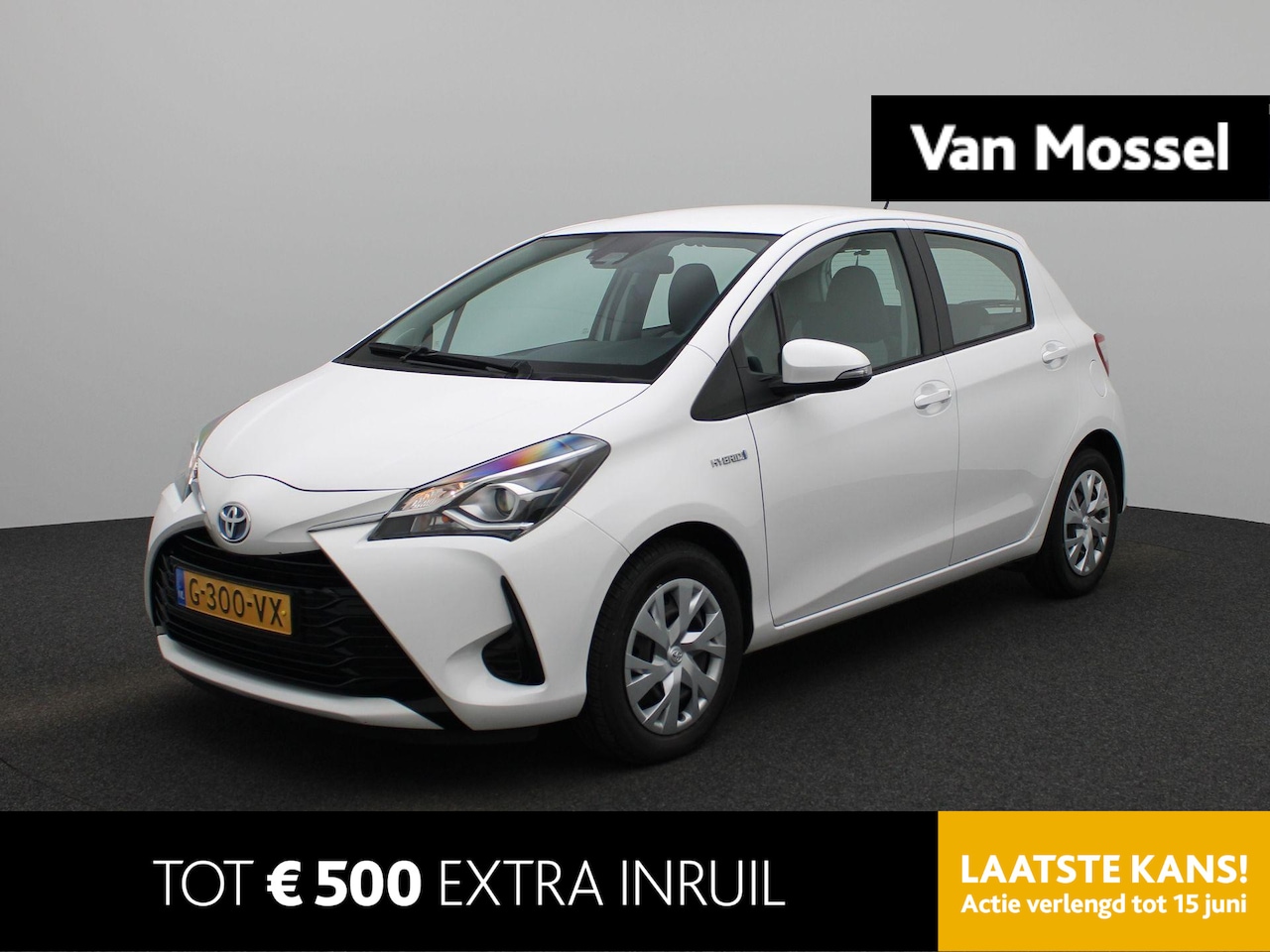 Toyota Yaris - 1.5 Hybrid 89Pk Active | Navigatie | Achteruitrijcamera | Airconditioning | Cruise Control - AutoWereld.nl