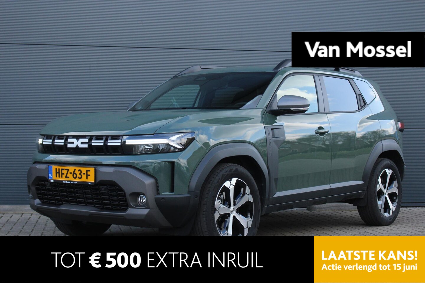 Dacia Duster - 1.6 Hybrid 140Pk Journey | Navigatie | Stoelverwarming | Camera Rondom | Parkeersensoren | - AutoWereld.nl