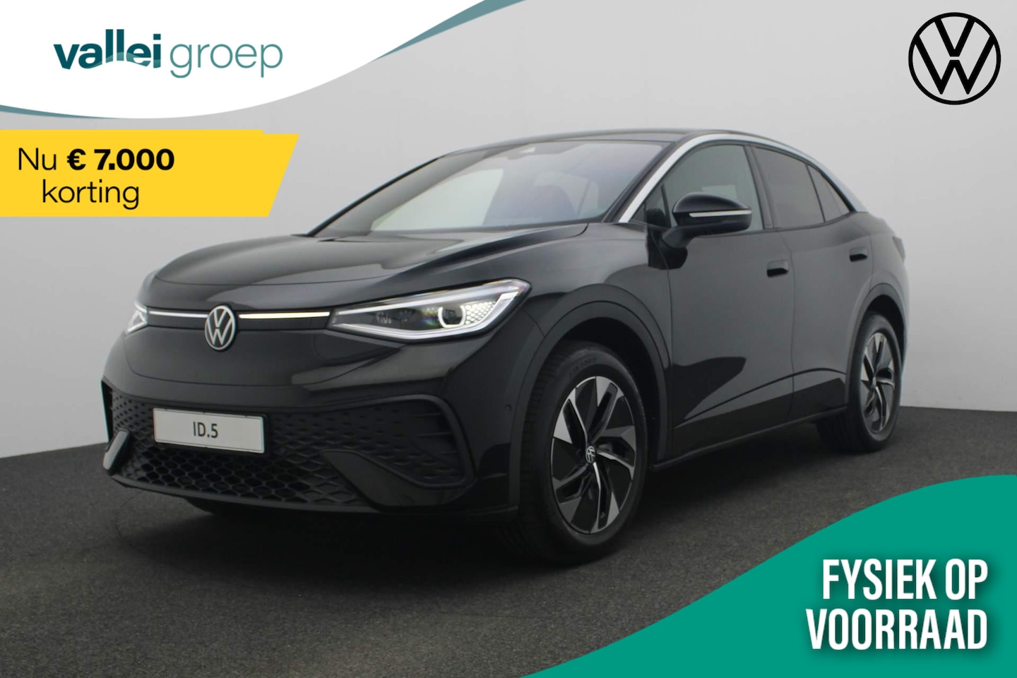 Volkswagen ID.5 - 286PK Pro Business 77 kWh | IQ Light | Camera | Stoelverwarming | Keyless | 19 inch - AutoWereld.nl