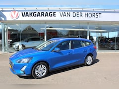 Ford Focus Wagon - 1.0-125pk EcoBoost Mild-Hybrid Titanium. Mooie, ruime, luxe en comfortabele Focus wagon. V