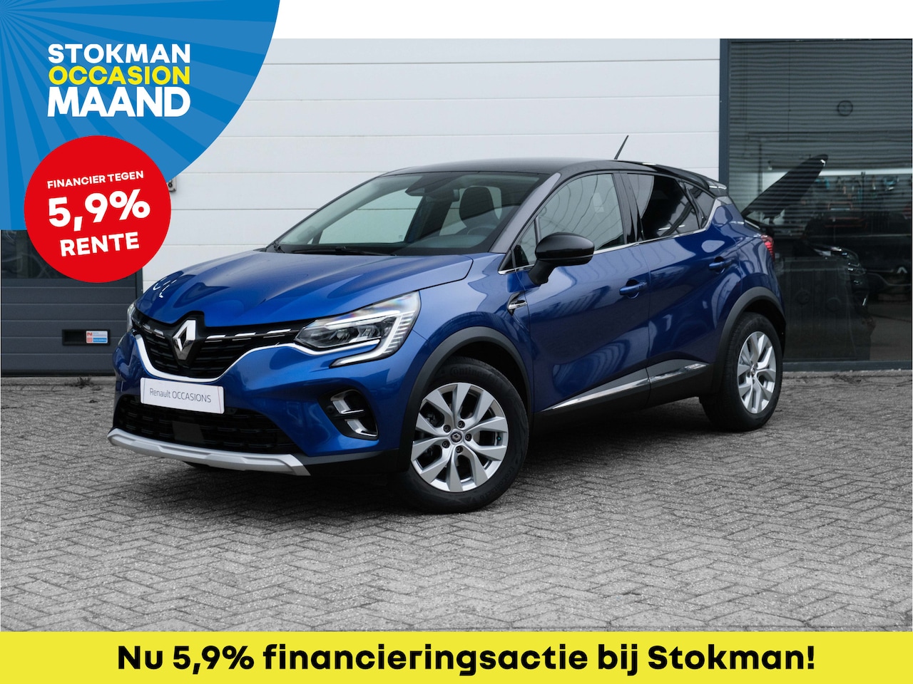 Renault Captur - 1.0 TCe 100 PK Bi-Fuel Intens | Trekhaak afneembaar | ECC | PDC met camera | Two Tone lak - AutoWereld.nl