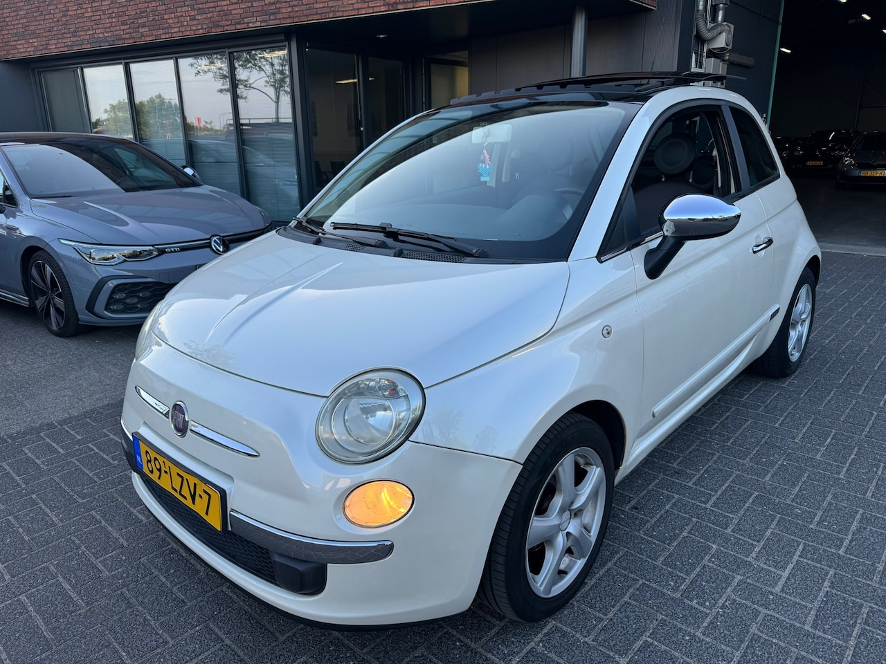 Fiat 500 - 1.2 Sport AUTOMAAT LEDER PANO NW BEURT GEHAD TWV 700E - AutoWereld.nl