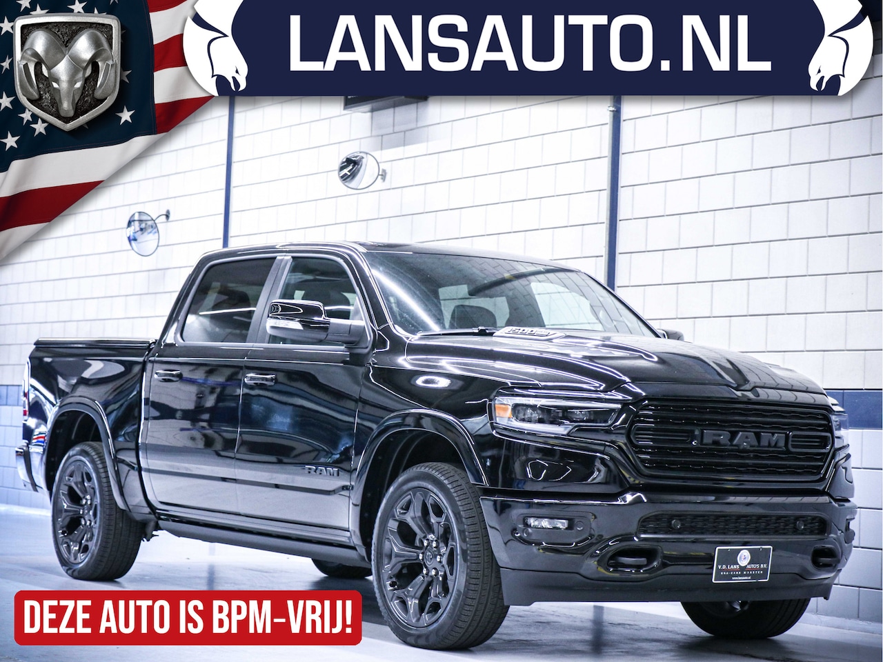 Dodge Ram 1500 - Limited Night Edition | BPM-vrij leverbaar! - AutoWereld.nl