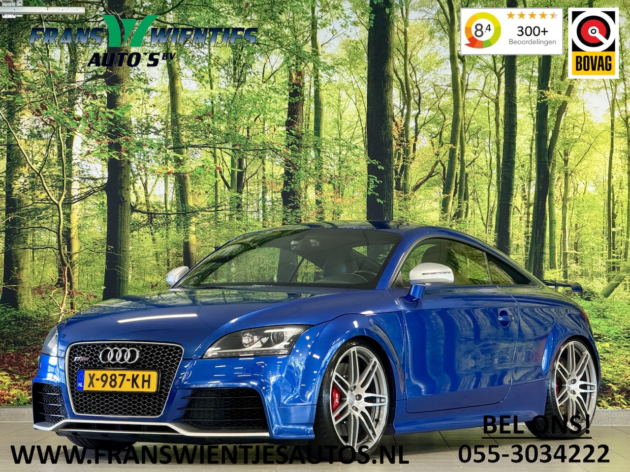 Audi TTRS - TT 2.5 T Plus Pro Line | 360 PK! | RS Seats | 20" Licht Metaal | BOSE | Cruise Control | R - AutoWereld.nl