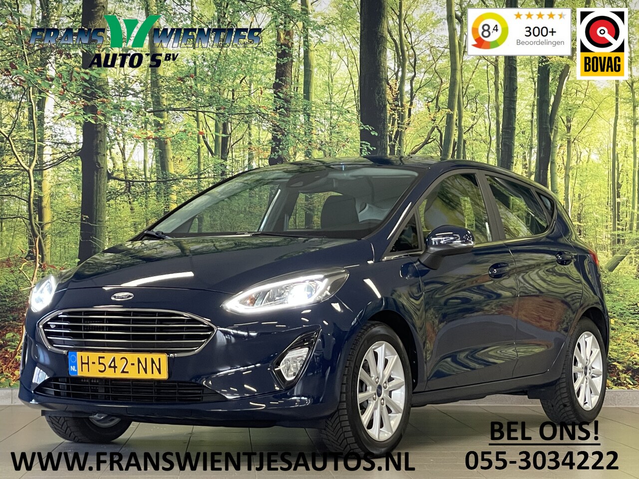 Ford Fiesta - 1.0 EcoBoost Titanium | Cruise Control | Parkeersensoren Achter | Apple Carplay | Originee - AutoWereld.nl