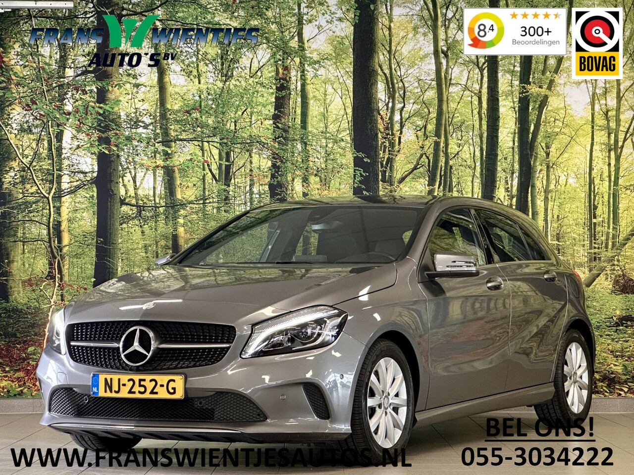 Mercedes-Benz A-klasse - 180 Lease Edition Plus | Origineel Nederlands | Cruise Control | Parkeersensoren | LED | B - AutoWereld.nl