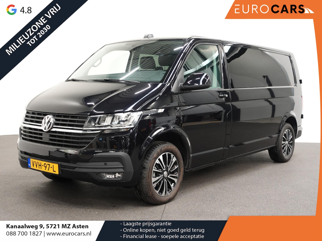 Volkswagen Transporter - 2.0 150PK L2H1 Highline Automaat Dubbele Cabine Airco  Navi Parkeersensoren Camera Trekhaa - AutoWereld.nl