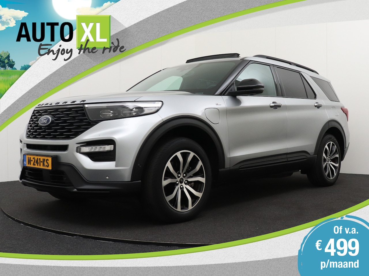 Ford Explorer - 3.0 V6 PHEV ST-Line Pano-dak Bang&Olufsen Massage Adapt. Cruise 2 - AutoWereld.nl