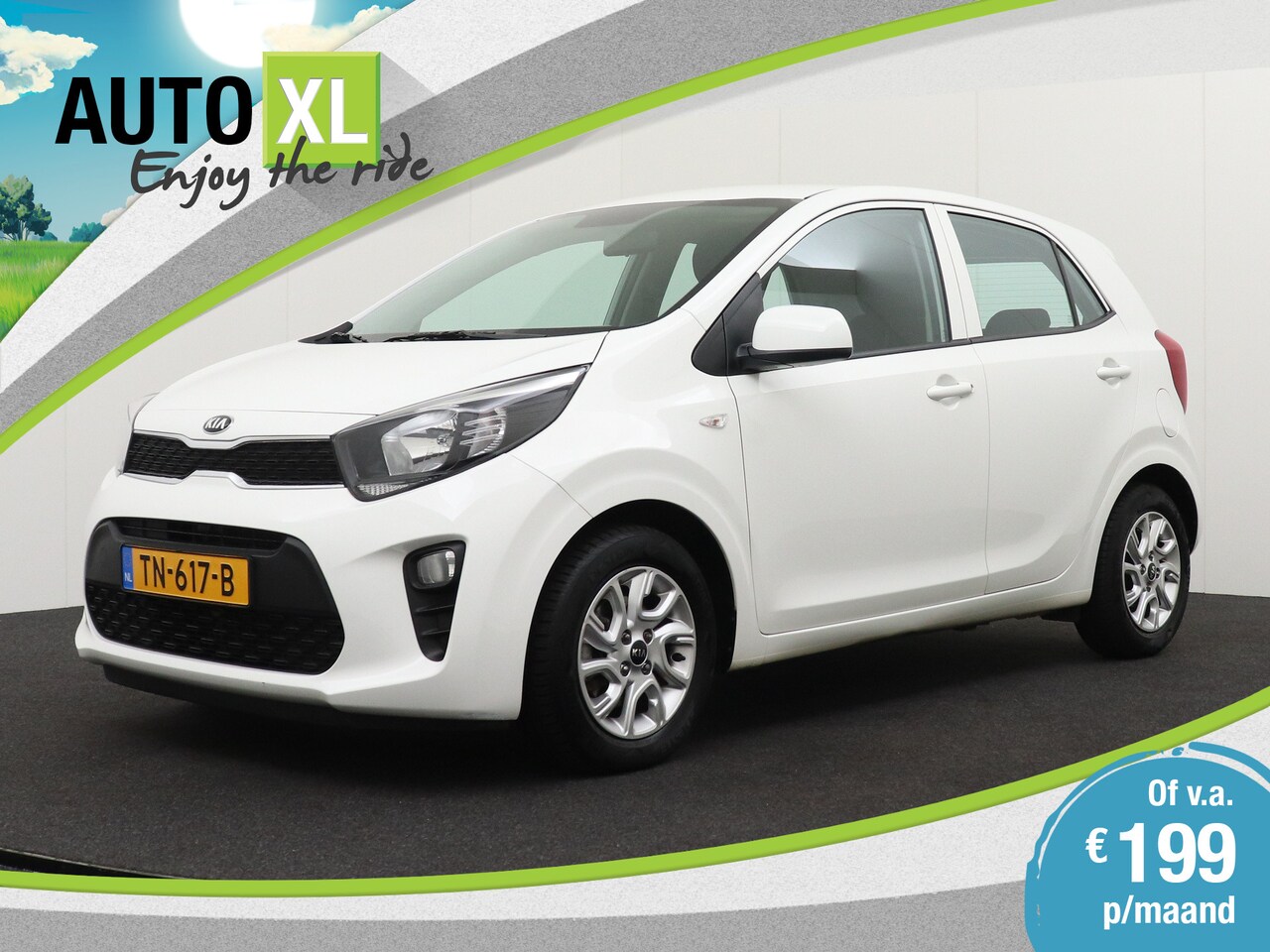 Kia Picanto - 1.0 CVVT ComfortPlusLine Navigator Camera Carplay Navi 14' LMV - AutoWereld.nl