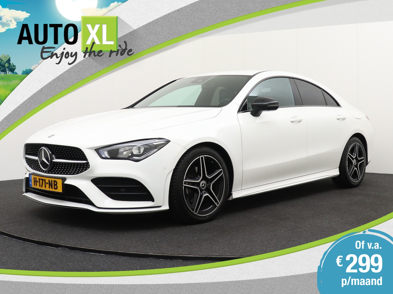 Mercedes-Benz CLA-Klasse - 180d Aut. AMG Night-Pakket Camera Carplay Sfeerverlichting   1 - AutoWereld.nl