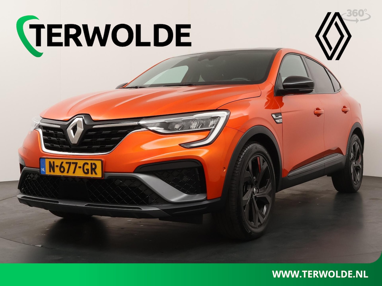 Renault Arkana - 1.6 E-Tech Hybrid 145 R.S. Line | trekhaak | - AutoWereld.nl