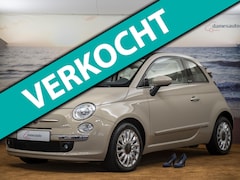 Fiat 500 C - Cappuccino|Cabriolet|NAP|Navigatie|Lederen bekleding