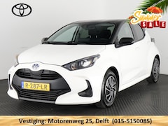 Toyota Yaris - 1.5 HYB 1e EIG GARANTIE TOT 11-2032* BLACK & WHITE BIJNA 2023. CLOUD NAVI.CLIMA.CRUISE
