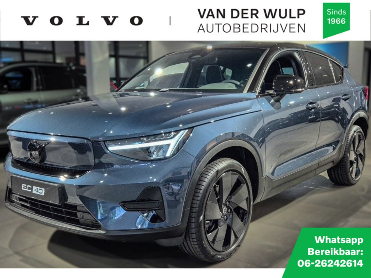 Volvo EC40 - Twin Performance Ultra Black Edition 442pk/82kWh | Climate - AutoWereld.nl