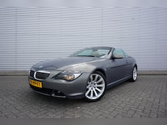 BMW 6-serie Cabrio - 645Ci S Airco / Navi / Cruise / Elektr. ramen / Stoelverw. / NAP