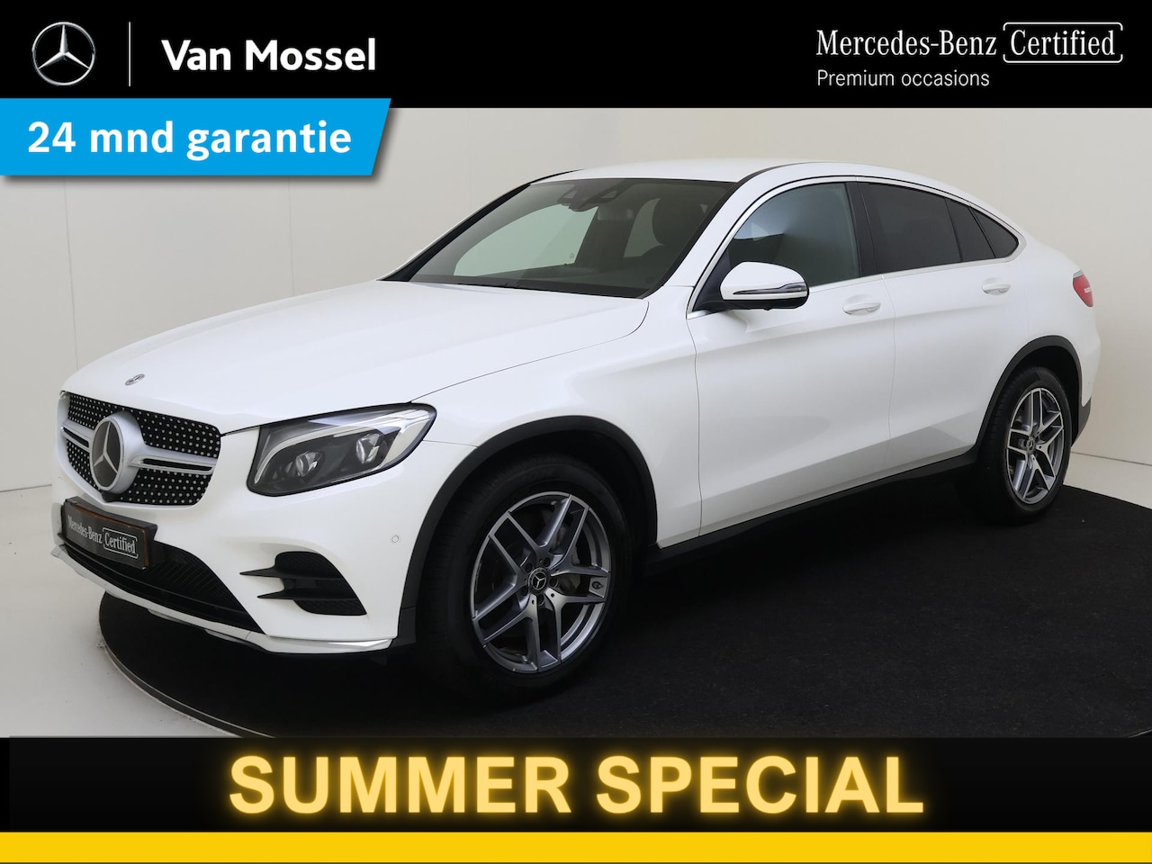 Mercedes-Benz GLC-klasse Coupé - 220 d 4MATIC Sport Edition Premium /AMG /Night pakket /Rijassistentiepakket plus /360 Came - AutoWereld.nl
