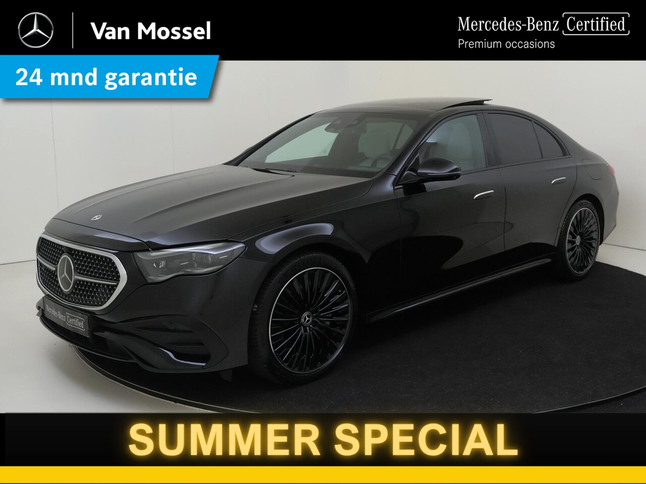 Mercedes-Benz E-klasse - 400 e 4MATIC AMG Line /Panoramadak /Rijassistentiepakket Plus /Burmester /360 Camera - AutoWereld.nl
