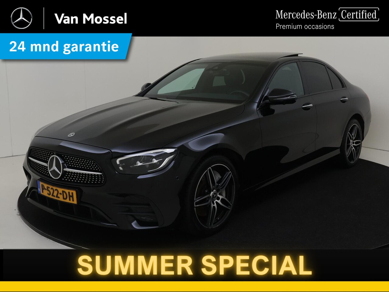 Mercedes-Benz E-klasse - 300 e Business Solution AMG / Stoelverwarming / 360Graden-Camera / Panorama-schuifdak / Ni - AutoWereld.nl