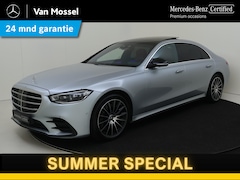 Mercedes-Benz S-klasse - 500 4MATIC Lang AMG Line /Panoramadak /HUD /Rijassistentiepakket /Nappa /Burmester 3D