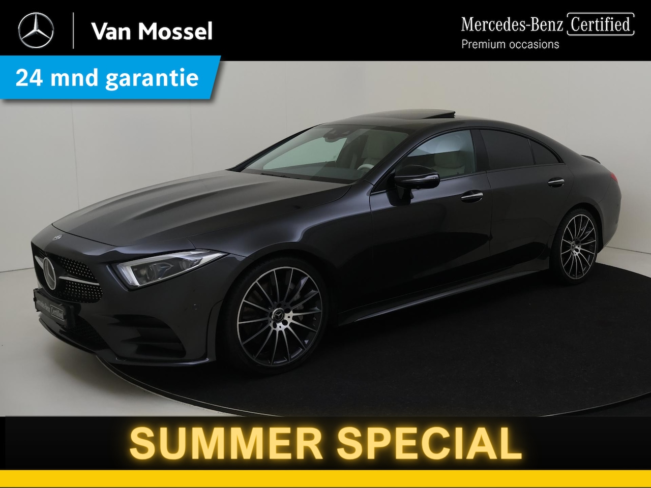 Mercedes-Benz CLS-klasse - 350 Premium Plus AMG /Schuidak /Rijassistentiepakket /Burmester /360 Camera /20 Inch - AutoWereld.nl