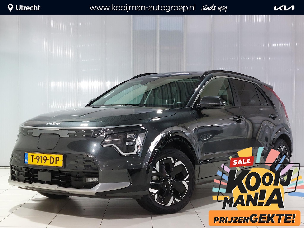 Kia Niro EV - DynamicPlusLine 64.8 kWh Nederlandse auto. Zeer luxe uitvoering met schuif/-kantel dak, un - AutoWereld.nl