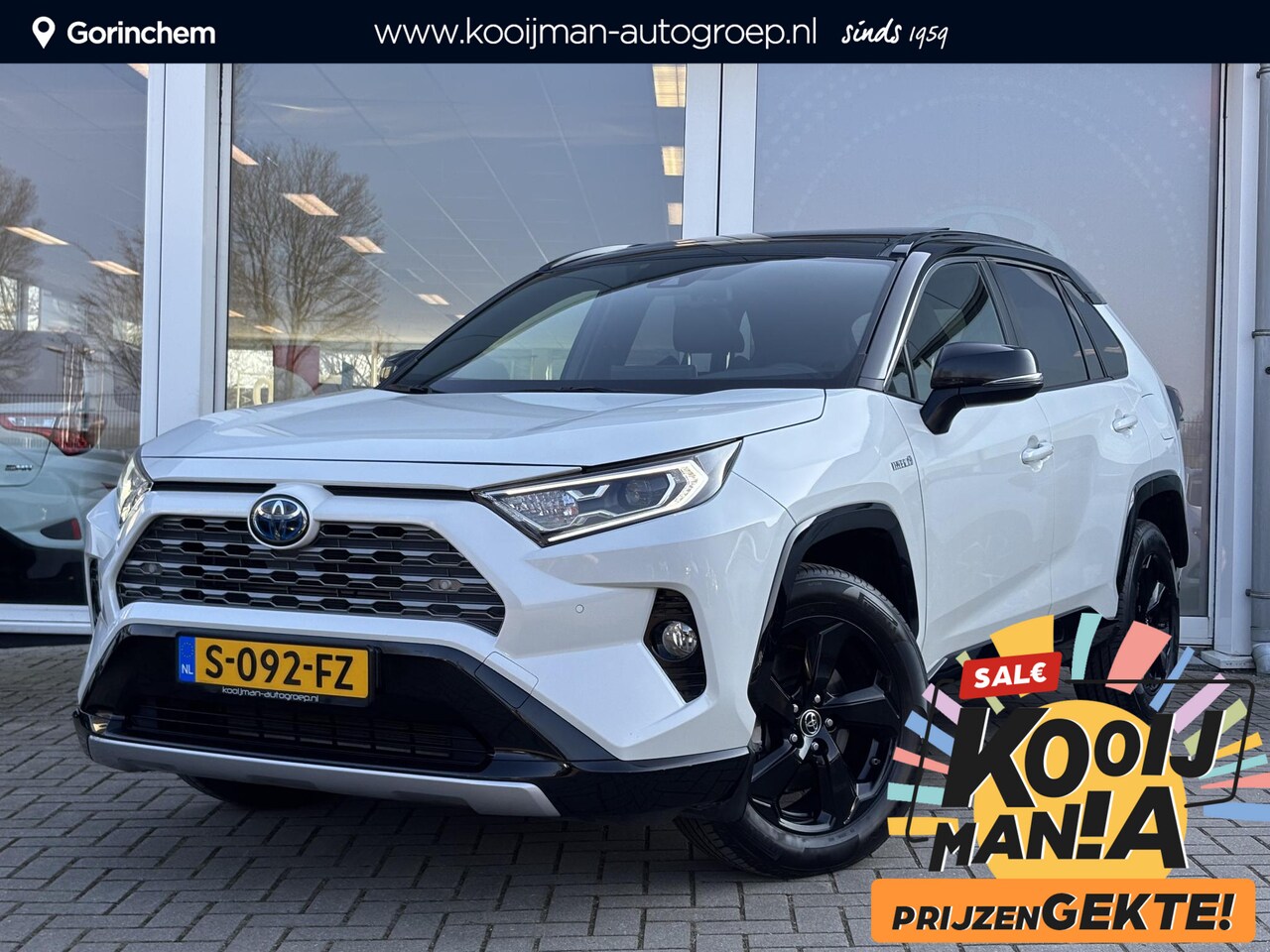 Toyota RAV4 - 2.5 Hybrid Bi-Tone Zeer compleet! | Panodak | Half leder | Stoelverwarming | Apple CarPlay - AutoWereld.nl