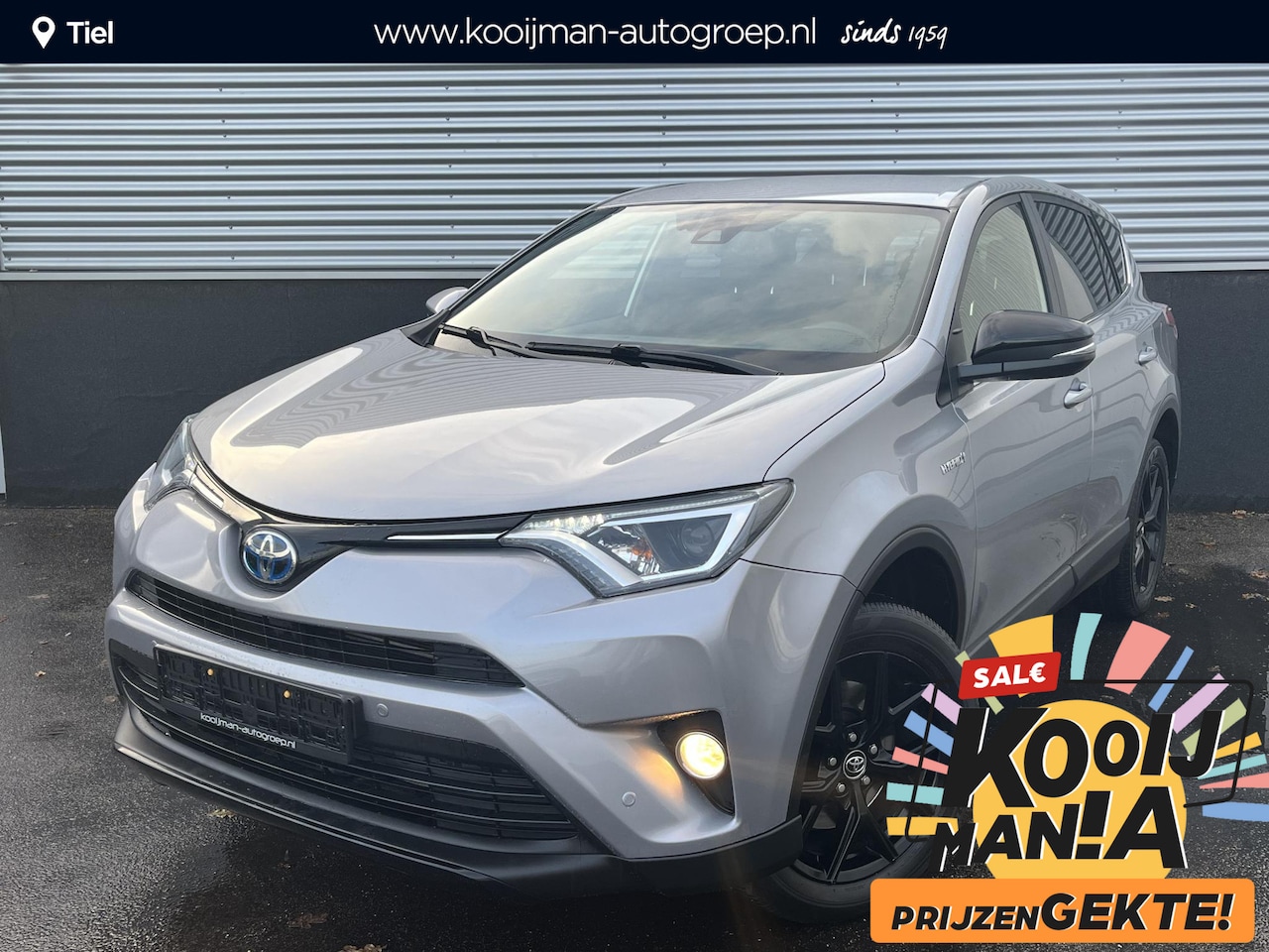 Toyota RAV4 - 2.5 Hybrid AWD Black edition 18" LMV, Privacy glass, Smart Key, Adaptieve cruise control, - AutoWereld.nl