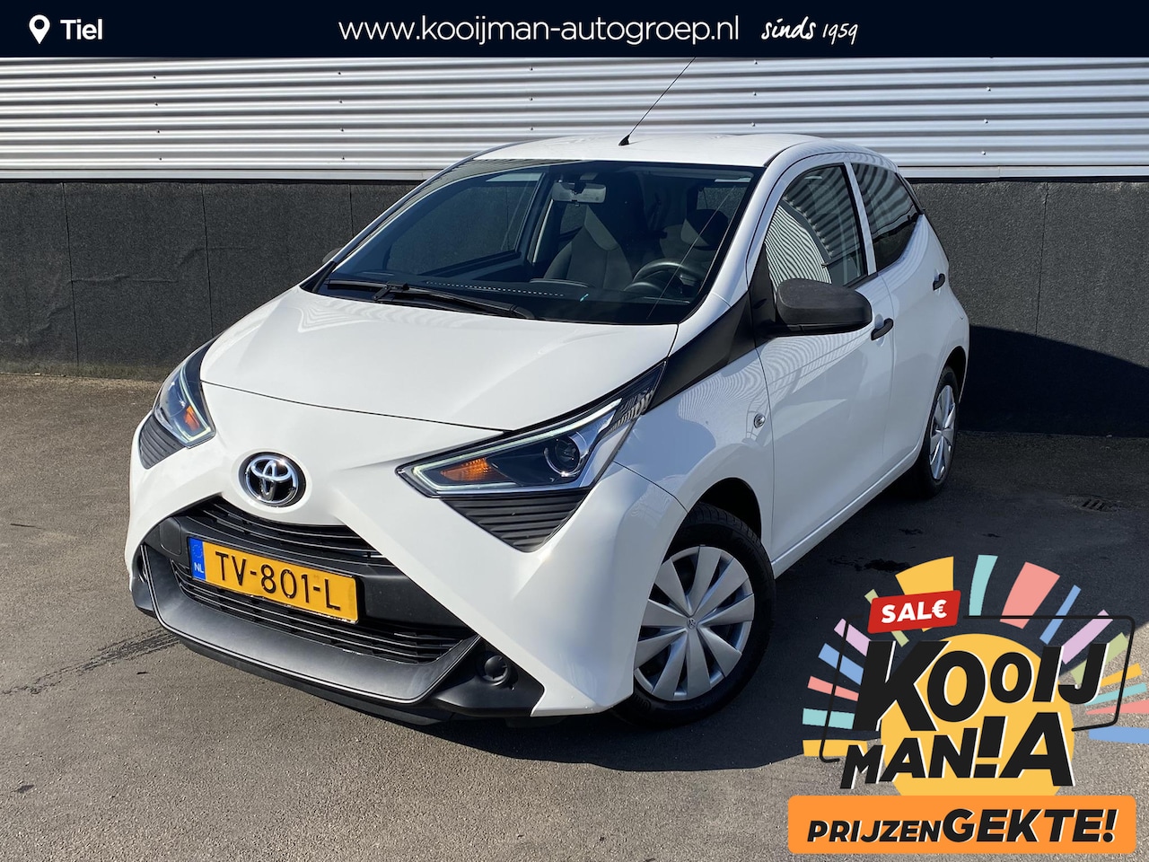 Toyota Aygo - 1.0 VVT-i x-fun Airco, Bluetooth, 1e eign. BTW-auto, 5-deurs, Garantie t/m 2028! - AutoWereld.nl