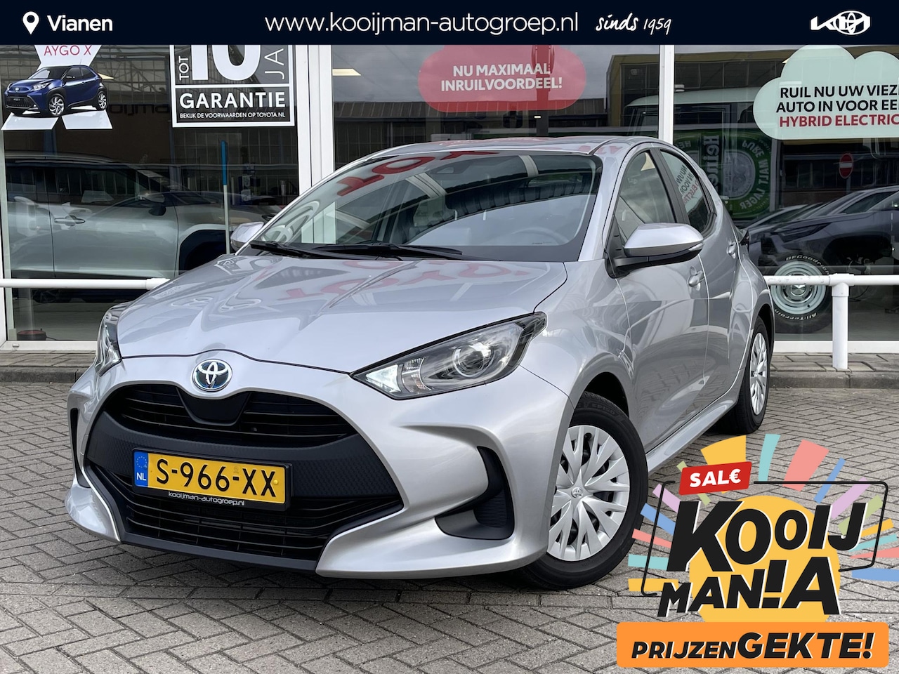 Toyota Yaris - 1.5 Hybrid Active NL auto, BTW Auto, 1e eigenaar, garantie tot 2033! - AutoWereld.nl