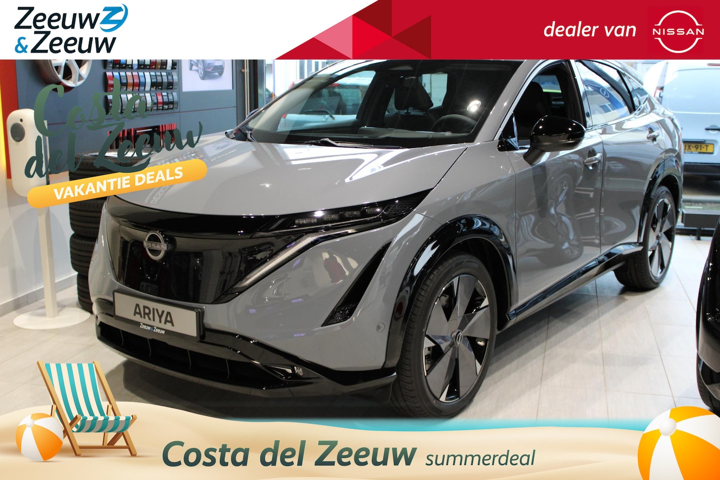 Nissan Ariya - e-4ORCE Advantage Edition Plus 91 kWh | 20 inch Velgen | 600NM koppel | 1500kg Trekgewicht - AutoWereld.nl