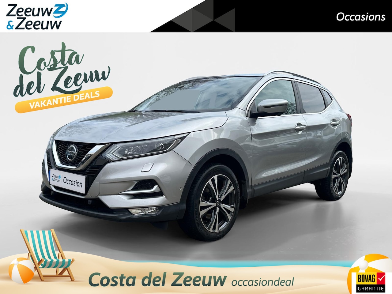 Nissan Qashqai - 1.3 DIG-T N-Connecta | weinig kilometers | 360 garden camera | dode hoek detectie | verwar - AutoWereld.nl