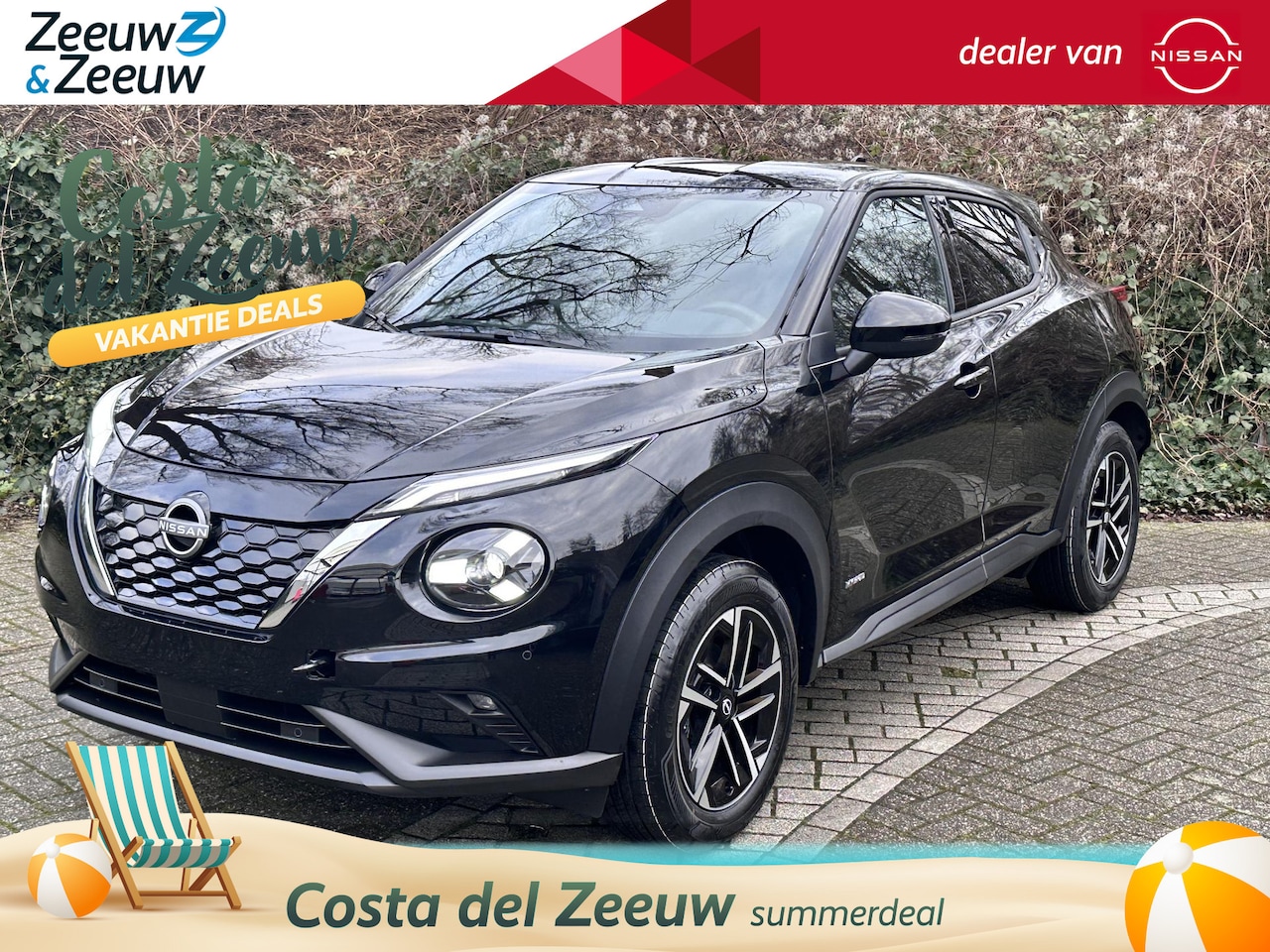 Nissan Juke - 1.6 Hybrid N-Connecta | €7000 korting | Nieuwe unieke kleur | Cruise | Climate | Camera | - AutoWereld.nl